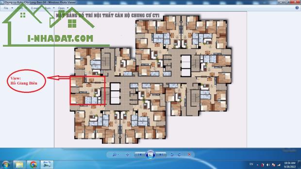 Bán chung cư Ruby CT1 Việt Hưng-Long Biên-70m 2n2wc-sẵn sổ giao dich-giá 3.4 (TL) - 1