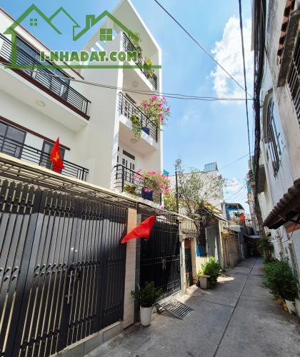 Chủ muốn bán nhà 4 tầng hẻm Lạc Long Quân, P10, 3.9x11, 6.9 tỷ - 4