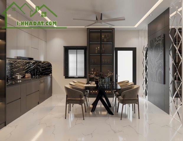 HƠN 8 TỶ, NHÀ MỚI KOONG PHỐ HỒNG TIẾN 40M, 6T, MT5M, THANG MÁY, 10M RA Ô TÔ TRÁNH. - 4