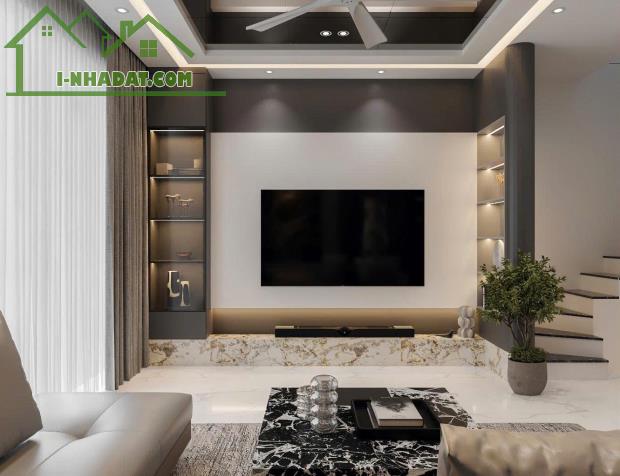 HƠN 8 TỶ, NHÀ MỚI KOONG PHỐ LÂM HẠ 40M, 6T, MT5M, THANG MÁY, 10M RA Ô TÔ TRÁNH. - 2
