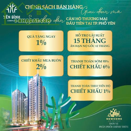 chính chủ bán căn chung cư thương mại yên bình complex phổ yên thái nguyên