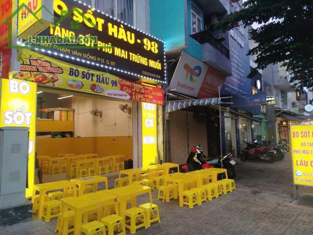 SANG NHƯỢNG QUÁN BÒ SỐT HÀU – MẶT BẰNG ĐẸP, KHU VỰC ĐẮC ĐỊA PHẠM VĂN ĐỒNG - 2