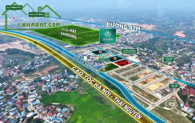 Chính Chủ Bán Lô Đất Thuộc Khu Đô Thị Yên Bình Xanh, Phường Đồng Tiến, Phổ Yên, Thái - 4