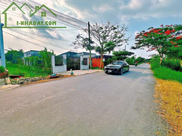 Bán đất mặt tiền nhựa Bàu Sen - Hoà Khánh Đông, Đức Hoà, Long An
