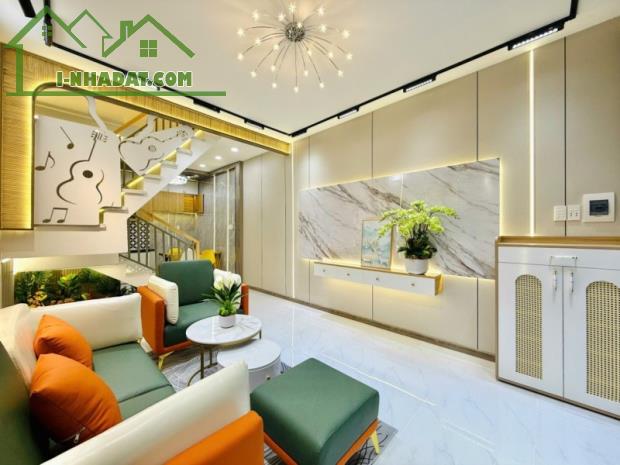 Bán Nhà đẹp Đường 59 Phường 14,Gò Vấp, 1 trệt 1 lầu, giá 3.9 tỷ, Cách Chợ Thạch Đà 400m - 1