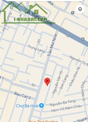 Kế bên khu Bàu Cát, gần chợ Bà Hoa, 3 tầng, ST, 5pn - 2