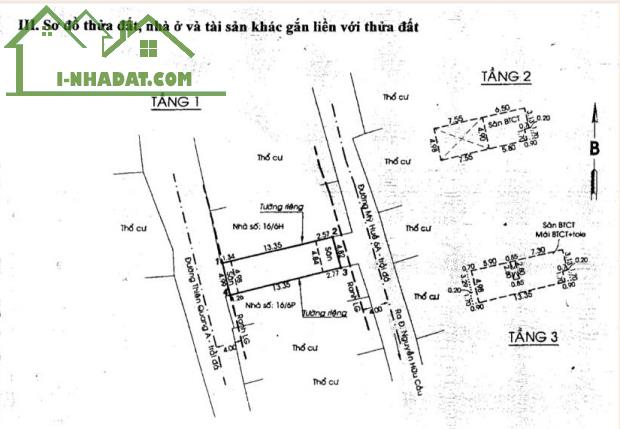 Bán nhà HXT Tô Ký,Trung Chánh, 3Tx 90m2 . Giá chỉ  5.95 tỷ (TL) - 4
