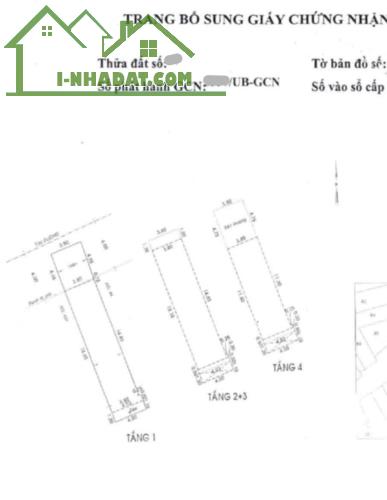 MẶT TIỀN ĐẶNG MINH TRỨ, 4 TẦNG BTCT, 6PN, NỞ HẬU 9 TỶ