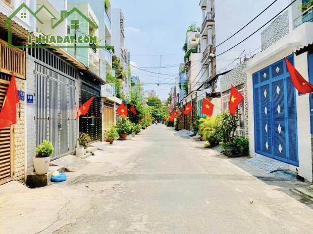 TÂN SƠN NHÌ - ĐƯỜNG 8M THÔNG - VIEW CÔNG VIÊN - 72M  - 4 TẦNG - 4PN GIÁ 9 - 4