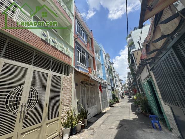 Bán nhà phường 9 Tân Bình, Âu Cơ, hẻm xe hơi, 4 tầng, chỉ 7tỷ299