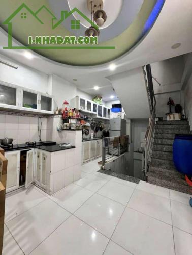 GIẢM SÂU 500 TRIỆU - NGAY CHỢ VẢI PHÚ THỌ HOÀ TÂN PHÚ - NHÀ 4 TẦNG (4x16M) - HẺM XE HƠI SẠ - 4