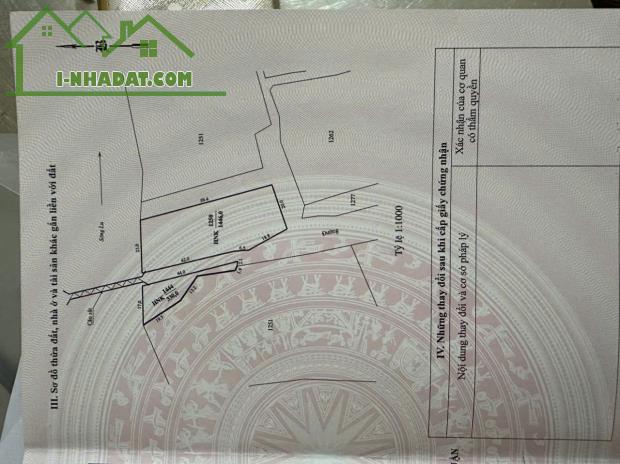 💰 290 TRIỆU – BÁN GẤP 1.776M² ĐẤT NÔNG NGHIỆP – MẶT SÔNG, ĐƯỜNG Ô TÔ ĐẾN ĐẤT 💰

📍 Vị - 3
