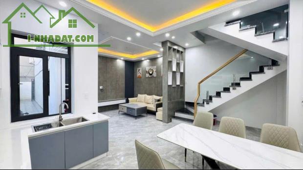 Bán nhà Xây Mới Độc Lập ngõ 132 An Đà 4 tầng thiết kế Villa Mini mặt tiền rộng tới 7m - 2