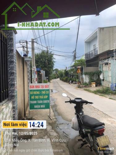 Bán nhà 2 tầng mặt phố tại Tân Bình, Vĩnh Cửu, Đồng Nai, giá cực chất 2,2 tỷ, 110m2