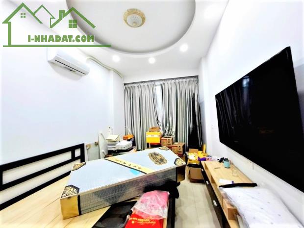 HƠN 6 TỶ NHÀ TÂN BÌNH GIÁP QUẬN 10 - HẺM 1 SẸC 5M Ô TÔ TRÁNH - KINH DOANH - 4 TẦNG 4PN MỚI - 3