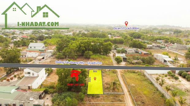 🔥GẦN BIỂN – GIÁ RẺ NHẤT TUYẾN TRẦN QUANG DIỆU – 8x30 2,6 TỶ, TÂN PHƯỚC - 2