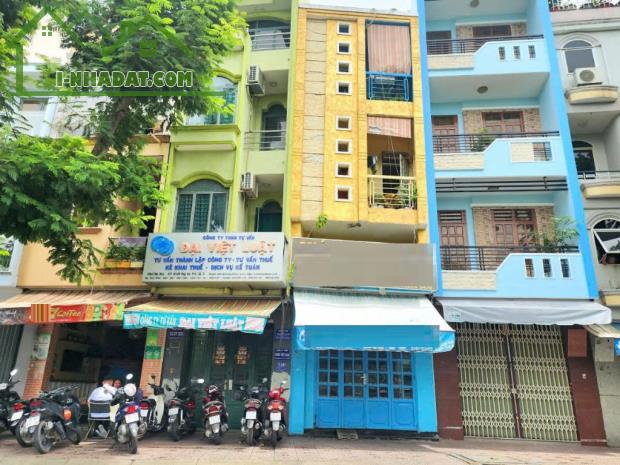 BÁN NHÀ 2 MẶT TIỀN TRƯỚC SAU HOÀNG SA, P8, Q3.DT:4X12, 1TR2L, GIÁ:17 TỶ
