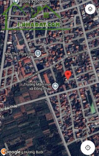GIẢM SỐC-BÁN LÔ ĐẤT XÃ ĐỒNG THÁP, ĐAN PHƯỢNG-77.8M Ô TÔ VÀO ĐẤT-GIÁ 3.65 TỶ - 2