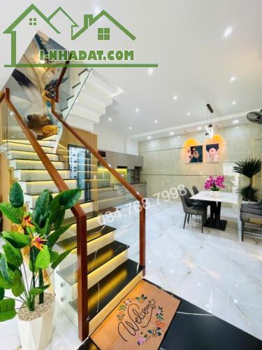 BÁN NHÀ 4 TẦNG, 5.7x8, 4 PHÒNG NGỦ, GÒ VẤP - GIÁ HỜI 6.5 TỶ - VỊ TRÍ VÀNG LÊ VĂN THỌ - 2