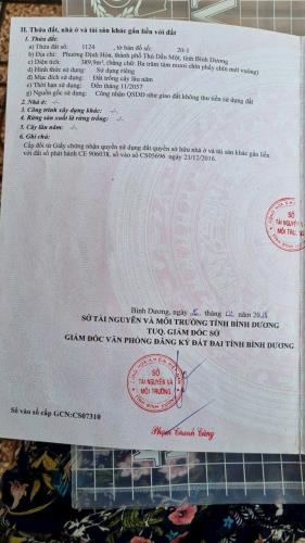 Bán Đất Mặt tiền Dx074 Định Hòa, Thủ Dầu Một, Bình Dương - 1