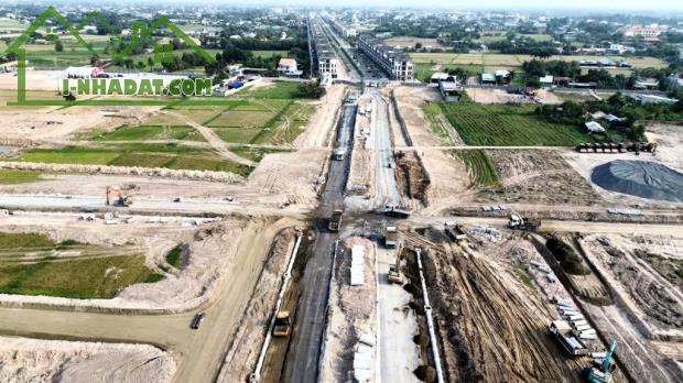 Bán đất thổ cư gần Vinhomes Hậu Nghĩa, Đức Hoà. DT: 5x32,6m. Giá 2,888tỷ. Sổ hồng riêng, C - 5