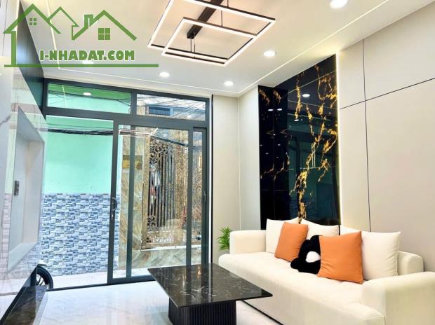 🆘NHÀ MỚI Ở NGAY-CĂN GÓC-ĐẦY ĐỦ NỘI THẤT-BÁN NHÀ LÂM VĂN BỀN - 2