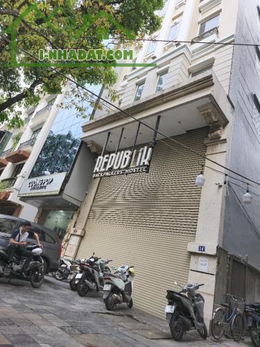 TÒA NHÀ 9 TẦNG PHỐ PHÙNG HƯNG, HOÀN KIẾM, 120M,MT7.5m, LÔ GÓC, HẦM XE, ĐẲNG CẤP, SỔ ĐỎ ĐẸP