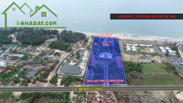 Bán Resoft 3.8 hecta Biển Cam Bình, thị xã LaGi chỉ 9.2tr/m2
