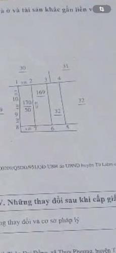 Bán đất Thụy Phương, Bắc Từ Liêm 160m2 (50+60+50), mặt tiền 13.2m, giá 22,8 tỷ - 1