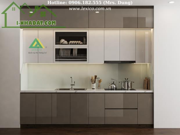 Cho thuê căn hộ cao cấp 52m2 2 phòng ngủ tại Hoàng Huy Commerce – Hải Phòng