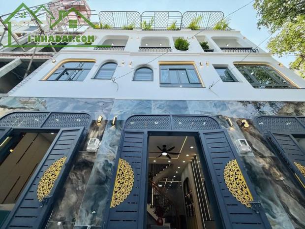 NHÀ BÁN, 4 TẦNG, HẺM THOÁN, ĐƯỜNG SỐ 9, 40m2, GÒ VẤP, NHỈNH 5 TỶ