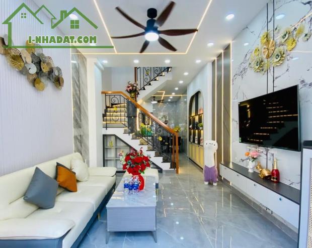 NHÀ BÁN, 4 TẦNG, HẺM THOÁN, ĐƯỜNG SỐ 9, 40m2, GÒ VẤP, NHỈNH 5 TỶ - 1