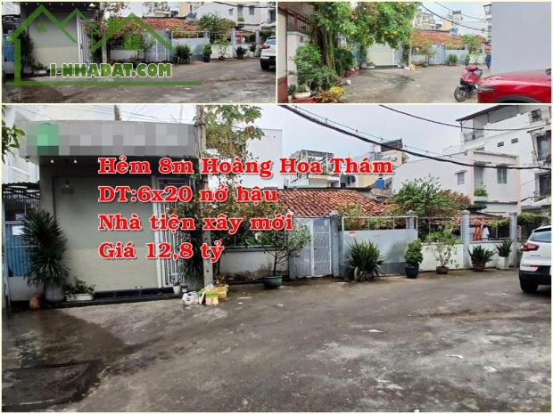 🌟 BÁN NHÀ CẤP 4 - MẶT TIỀN ĐẤT LỚN 6x20M - HẺM XE HƠI HOÀNG HOA THÁM, PHƯỜNG 6, BÌNH THẠNH