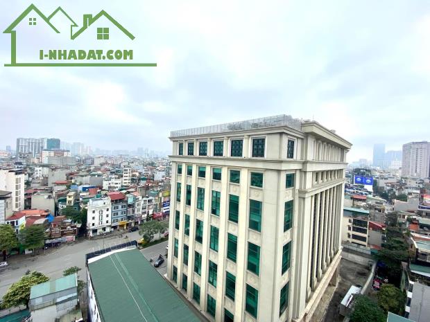 toà nhà văn phòng Long Biên, 255m x 6 tầng, mặt tiền 17.5m, vỉa hè, xe container quay đầu - 2