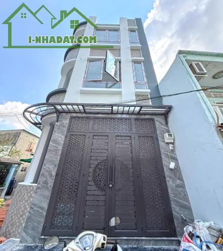 Nhà mới 100% 2 lầu hẻm 1283 Huỳnh Tấn Phát, Phú Thuận, Quận 7