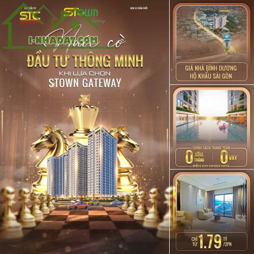 Căn hộ STown Gateway mặt tiền Quốc Lộ 13 – 63m2/2pn Giá 2,341Tỷ - 1