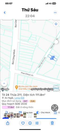 Bán đất mặt tiền đường nhựa Phan đăng lưu cách đường nhựa Bùi công minh 50 m - 3