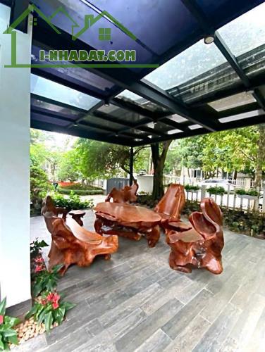 Bán biệt thự lô góc Hoa Sữa Vinhome Riverside Long Biên rộng 600m view sông có bể bơi - 3