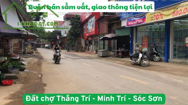 Bán đất chợ Thắng Trí - Minh Trí - Sóc Sơn - 99m2 - nhỉnh 2 tỷ - 1