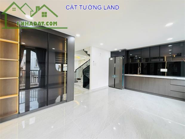 Nhà mới 5.5x15m, 4 tầng đủ nội thất,  tại Phan Huy Ích, Phường 12. Giá chỉ 7.2 tỷ - 3