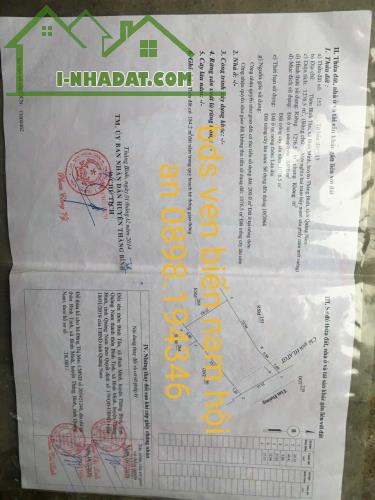 BĐS VEN BIỂN Nam Hội AN – LỰA CHỌN ĐỈNH CAO Cho NHÀ ĐẦU TƯ THÔNG THÁI