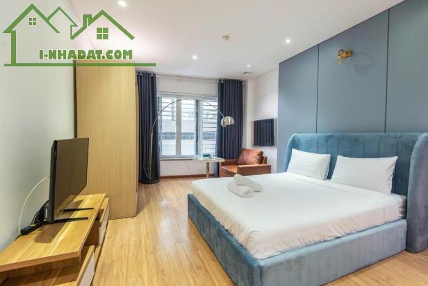BÁN TÒA APARTMENT MẶT PHỐ PHAN KẾ BÍNH, LIỄU GIAI - LÔ GÓC 120M² x 9T THANG MÁY - 61 TỶ