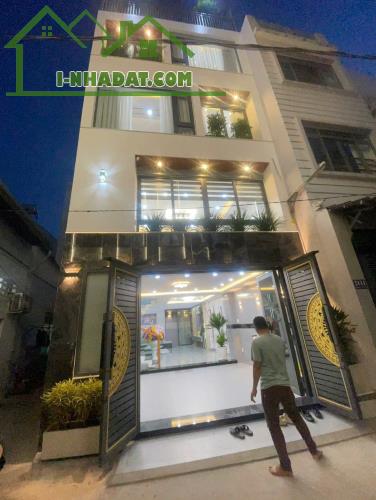 BÁN NHÀ MỚI HẺM OTO-5M x 14M-1 TRỆT+1 LỮNG+2 LẦU+SÂN THƯỢNG -ĐƯỜNG SỐ 3 P9 GÒ VẤP