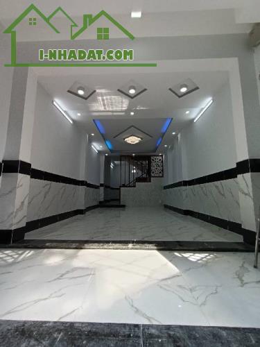HẺM XE HƠI THÔNG TỨ HƯỚNG- XE HƠI NGỦ TRONG NHÀ- 3 TẦNG BTCT- KHU DÂN TRÍ - 1