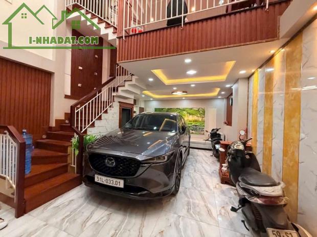 XE HƠI NGỦ TRONG NHÀ GẦN CHỢ GÒ VẤP 40M2, NGANG 5M, 4 PHÒNG NGỦ, CHỈ 8.2 TỶ/TL