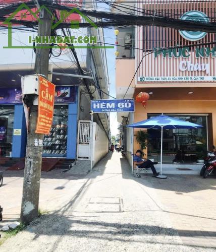 Cho thuê nhà hẻm 60 đường mậu thân, gần lotte mart