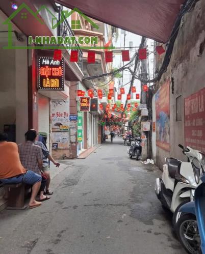 NHÀ MẶT NGÕ 79 CẦU GIẤY. ÔTÔ VÀO NHÀ. 6TẦNG THANG MÁY. 42M. MT 3.7M. 14.5 TỶ.