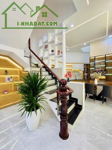 🏡 Bán Nhà 4 Tầng Đẹp Dt 52m2 Hẻm Xe Tải, Gần Làng Hoa Gò Vấp– Sổ Hồng Riêng Dưới 6 Tỷ! - 2