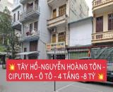 TÂY HỒ-NGUYỄN HOÀNG TÔN - CIPUTRA - Ô TÔ - 4 TẦNG Ở NGAY-8 TỶ
