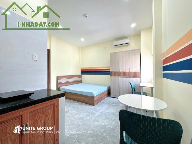 Căn hộ rộng 30m2 full nội thất ở Cô Giang gần cầu Kiệu, ngã tư Phú Nhuận quận Phú Nhuận